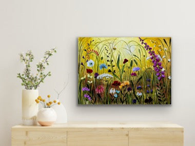 September summer meadow