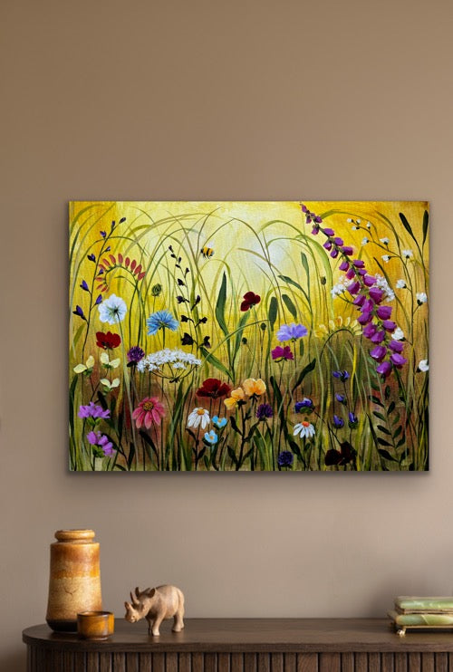 September summer meadow