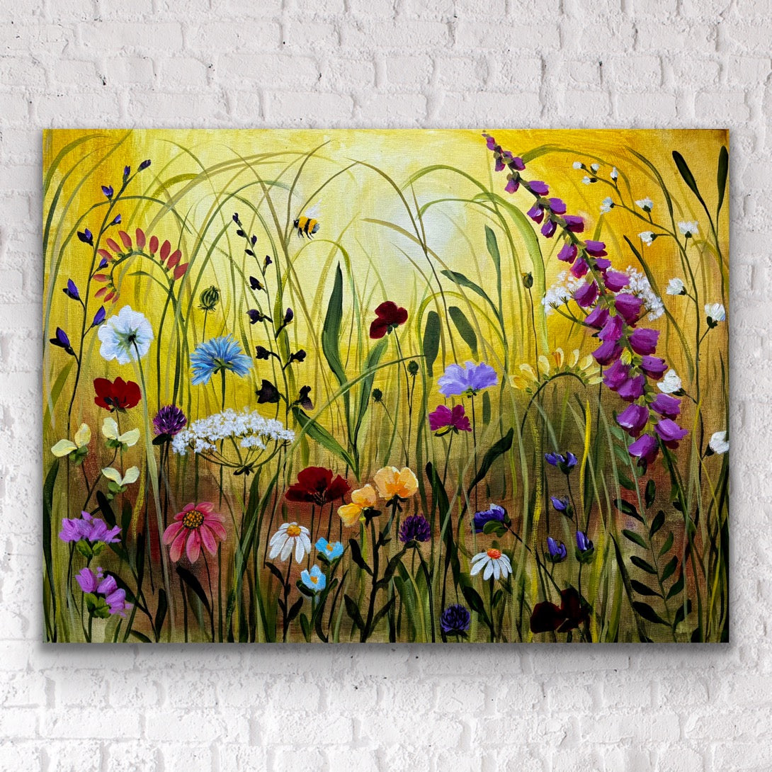 September summer meadow