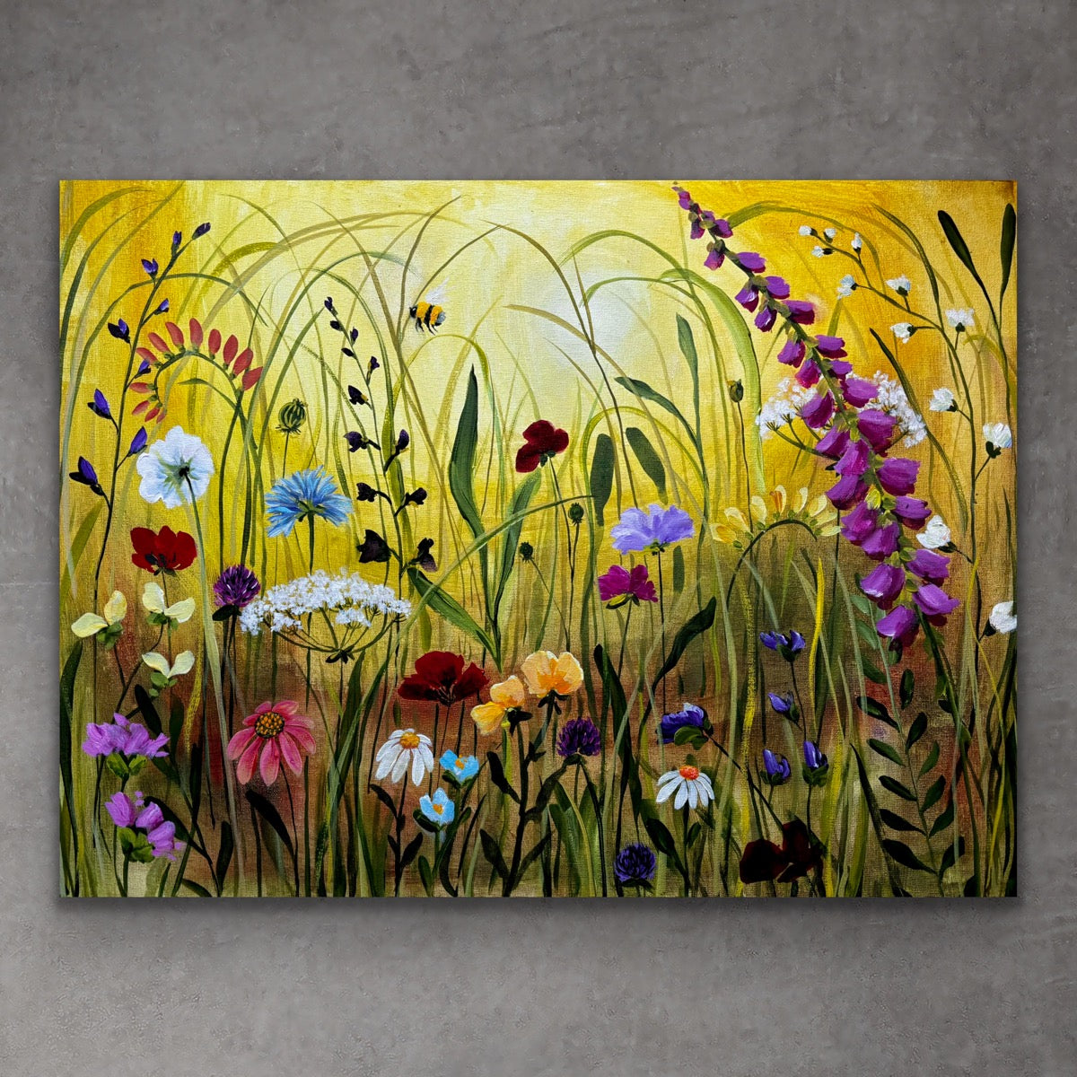 September summer meadow