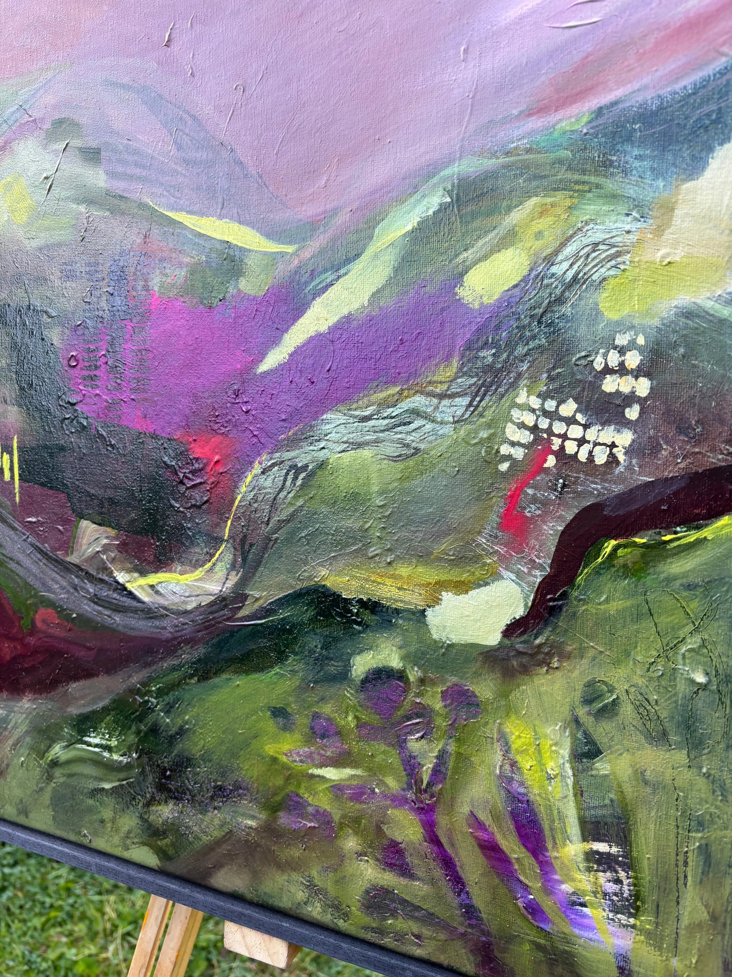 Road to Weardale Anna Caygill art