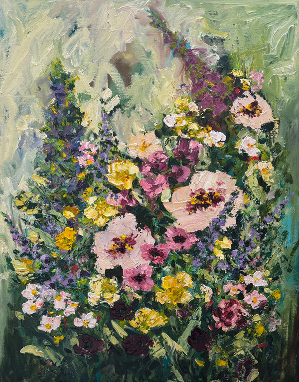 Through the garden window